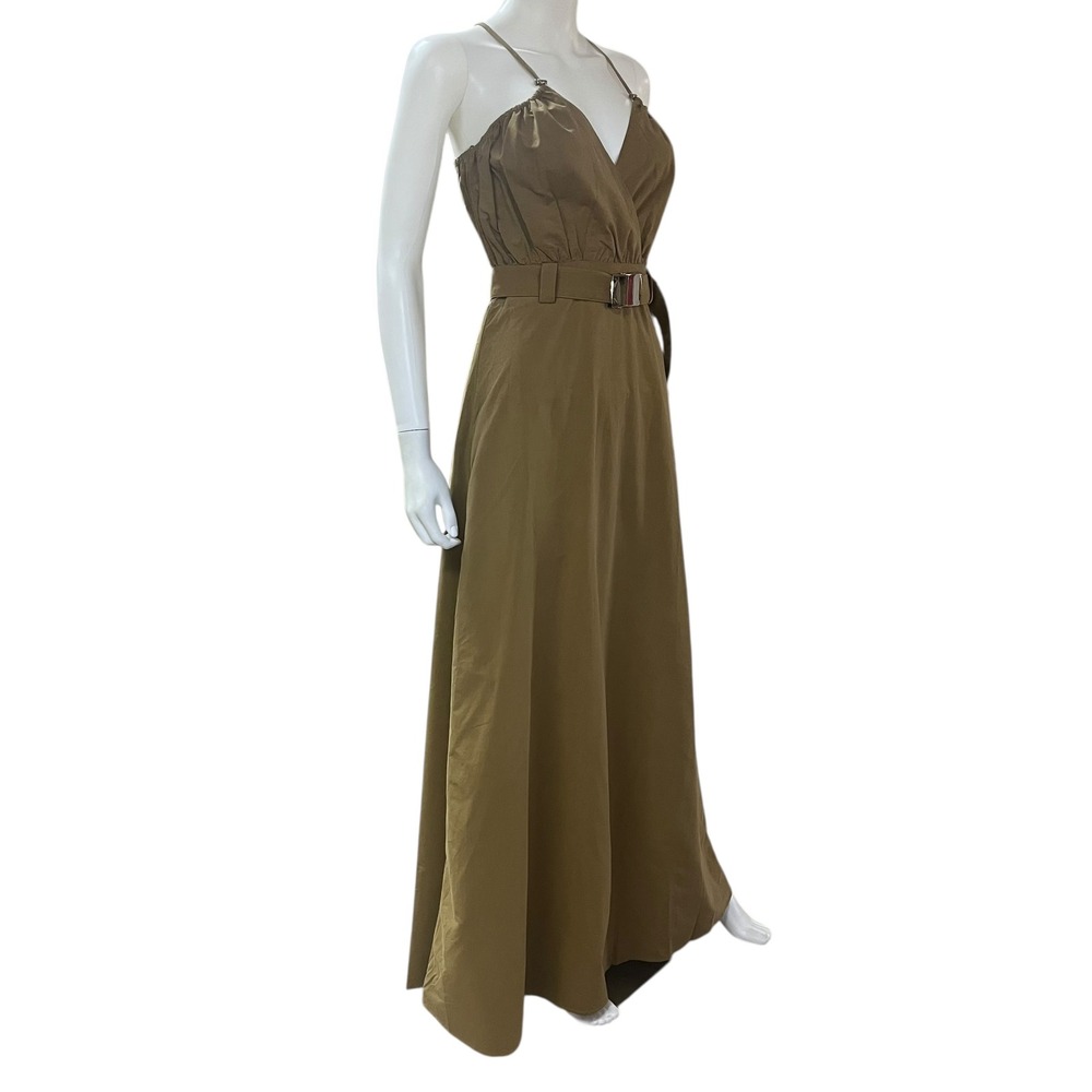 Fashion Nova Maxi Dress Womens‎ M Brown Strappy Belted Sleeveless NWT - Picture 4 of 12